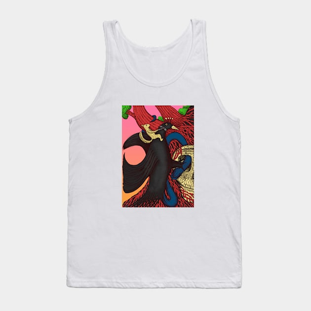 squirrels, birds and snakes Tank Top by marfuah